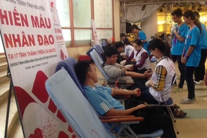 Khai mạc “Ngày Hội hiến máu nhân đạo – Festival trái tim nhân ái” năm 2016