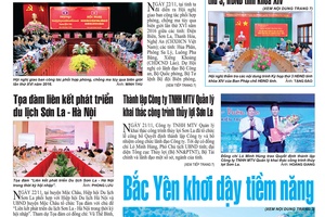Báo Sơn La, Thứ 4 ngày 23-11-2016