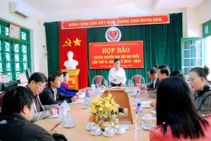 Họp báo tuyên truyền Đại hội đại biểu Hội Bảo trợ người tàn tật và trẻ mồ côi tỉnh lần thứ VI
