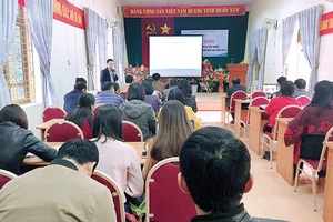 Hội nghị cộng tác viên và tập huấn nghiệp vụ báo chí liên hiệp hội năm 2016