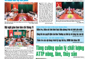 Báo Sơn La, Thứ 3 ngày 29-11-2016