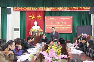 Hội thảo về “Các tập quán điển hình và điều chỉnh quan hệ dân sự, thương mại, hôn nhân và gia đình và thực tiễn áp dụng của cơ quan có thẩm quyền”