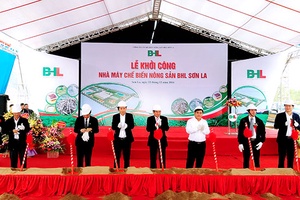 Khởi công xây dựng nhà máy chế biến nông sản