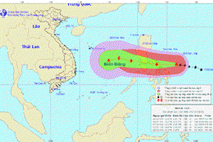 Công điện về chủ động đối phó với bão Nock-ten và gió mùa Đông Bắc