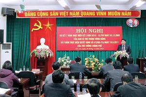 Sơ kết 7 năm thực hiện Kết luận số 61 của Ban Bí thư Trung ương Đảng