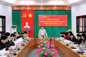 Hội nghị tư vấn Đề án xã hội hóa các hoạt động trong lĩnh vực y tế trên địa bàn tỉnh giai đoạn 2017-2021