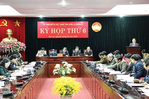 Kỳ họp thứ 6 Ủy ban MTTQ Việt Nam tỉnh khóa X
