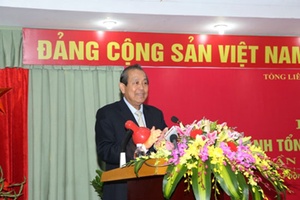 Phó Thủ tướng Trương Hòa Bình: Công đoàn phải thực sự là của người lao động, hoạt động vì người lao động