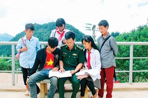 Tấm lòng người chiến sỹ nơi biên cương