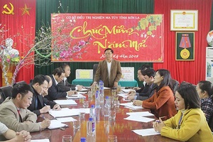 Đồng chí Phó Chủ tịch UBND tỉnh thăm, chúc Tết Cơ sở điều trị nghiện ma túy tỉnh