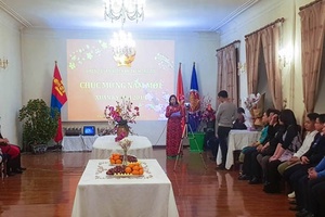 Cộng đồng người Việt ở nhiều nước tưng bừng đón Tết