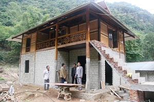 Niềm vui đón Tết trong những ngôi nhà mới