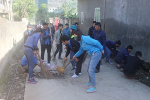 “Ngày về cơ sở xây dựng nông thôn mới” ở Tông Lạnh