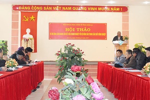 Hội Khoa học kinh tế: Phát huy vai trò tư vấn, phản biện xã hội