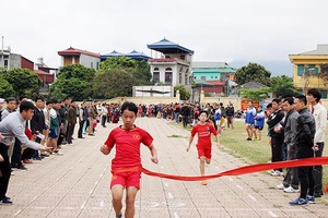 Phù Yên: Giải điền kinh học sinh năm 2019