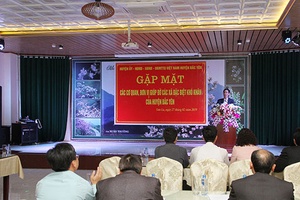 Gặp mặt các cơ quan, đơn vị giúp đỡ các xã đặc biệt khó khăn của huyện Bắc Yên