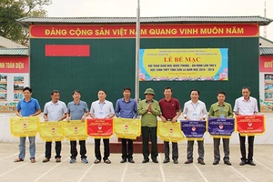 Bế mạc Hội thao giáo dục quốc phòng - an ninh toàn tỉnh lần thứ V học sinh THPT