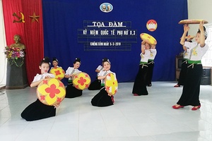 Sôi nổi các hoạt động chào mừng Ngày Quốc tế phụ nữ  8/3