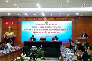 Lãnh đạo các địa phương phải chịu trách nhiệm về kết quả phòng, chống dịch tả lợn châu Phi