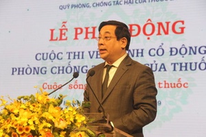 Thi vẽ tranh cổ động về phòng, chống tác hại của thuốc lá