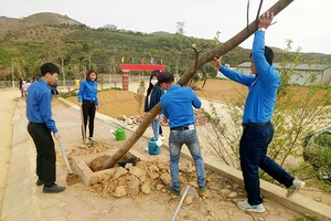 Huyện Đoàn Vân Hồ: Ra quân Tháng Thanh niên năm 2019