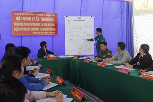 Huyện Phù Yên: Diễn tập ứng phó cháy rừng và tìm kiếm cứu nạn xã Mường Thải năm 2019