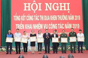 Yên Châu: Tổng kết công tác thi đua khen thưởng năm 2018, triển khai nhiệm vụ năm 2019
