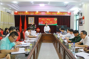 Chuẩn bị tốt các điều kiện phục vụ hoạt động kỷ niệm 60 năm Ngày Bác Hồ và Đoàn công tác của Trung ương về thăm, nói chuyện với cán bộ, chiến sỹ và đồng bào các dân tộc Tây Bắc tại Sơn La