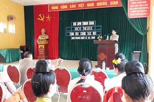 Hội LHPN huyện Thuận Châu: Hội nghị trao đổi công tác Hội năm 2019