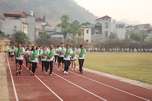 Giao lưu văn nghệ, thể thao và hưởng ứng “Ngày chạy Olympic vì sức khoẻ toàn dân” năm 2019