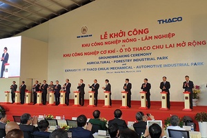 Thủ tướng dự lễ khởi công các dự án đầu tư tại Khu kinh tế mở Chu Lai