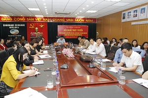 Hội nghị trực tuyến toàn quốc triển khai nhiệm vụ bồi dưỡng giáo viên, cán bộ quản lý giáo dục thực hiện chương trình giáo dục phổ thông mới năm 2019