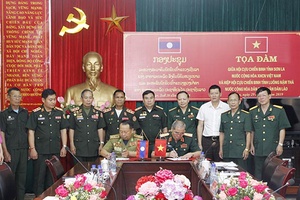 Tọa đàm giữa Hội Cựu chiến binh tỉnh Sơn La và Hiệp hội Cựu chiến binh tỉnh Luông Nậm Thà (nước CHDCND Lào)
