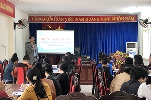 Tập huấn hướng dẫn lập kế hoạch kinh doanh cho hơn 70 phụ nữ
