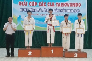 Giải Taekwondo cúp các CLB huyện Sông Mã mở rộng lần thứ II, năm 2019