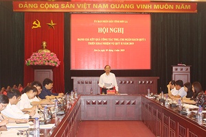 UBND tỉnh: Đánh giá kết quả công tác thu, chi ngân sách quý I; triển khai nhiệm vụ quý II