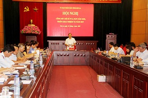 Hội nghị công bố Chỉ số PCI, PAPI năm 2018; triển khai nhiệm vụ năm 2019