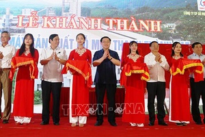 Khánh thành Nhà máy gỗ MDF lớn nhất miền Trung