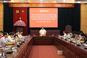 Họp báo cung cấp thông tin tổ chức các hoạt động kỷ niệm 60 năm Ngày Bác Hồ và Đoàn công tác của Trung ương về thăm, nói chuyện với cán bộ, chiến sỹ và đồng bào các dân tộc Tây Bắc tại Sơn La