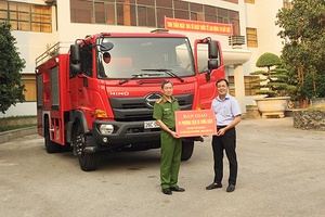 Công an tỉnh và Công ty Thủy điện Sơn La: Ký kết quy chế phối hợp trong công tác PCCC&CNCH 