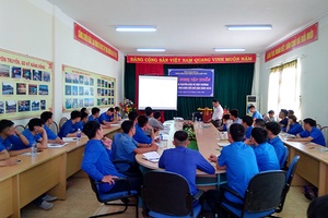 Tập huấn tuyên truyền bảo vệ môi trường và ứng phó với biến đổi khí hậu năm 2019