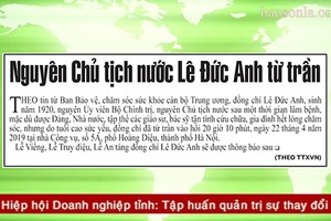 Điểm báo tuần 16