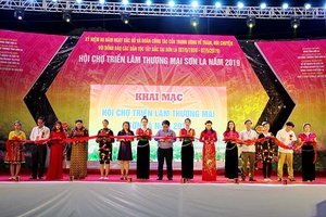 Khai mạc Hội chợ triển lãm thương mại Sơn La năm 2019