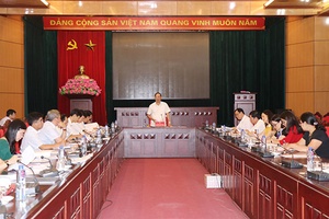 Họp Tổ công tác 1431 UBND tỉnh
