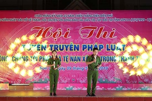Hội thi tuyên truyền pháp luật về phòng, chống tội phạm và tệ nạn xã hội trong thanh thiếu niên