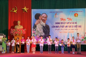 Liên hoan thiếu nhi nghèo vượt khó năm 2019