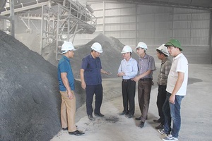 Sở Xây dựng Sơn La: Học tập, trao đổi kinh nghiệm về cơ chế, chính sách đầu tư, quản lý, sản xuất và sử dụng cát nghiền nhân tạo
