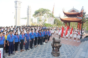 Hội đồng Đội tỉnh: Lễ báo công dâng Bác