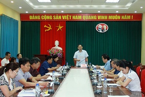 Ban Chỉ đạo 598: Họp nghe báo cáo công tác chuẩn bị tổ chức Ngày hội xoài Yên Châu 2019 và tổ chức Lễ công bố lô xoài Sơn La xuất khẩu sang thị trường Mỹ, Úc, Trung Quốc năm 2019
