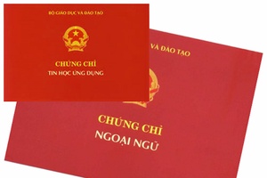 Công bố các đơn vị được tổ chức thi, cấp chứng chỉ ngoại ngữ, tin học